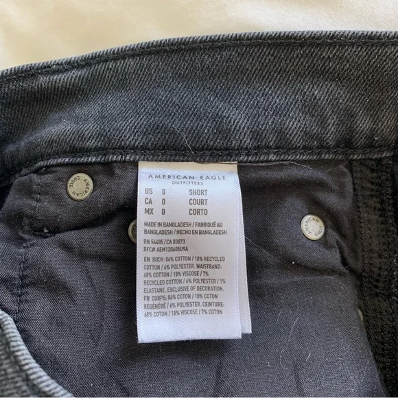 American Eagle high rise straight leg jeans - Picture 4 of 7